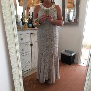 R & M Richards Lace gown / mother of the bride
